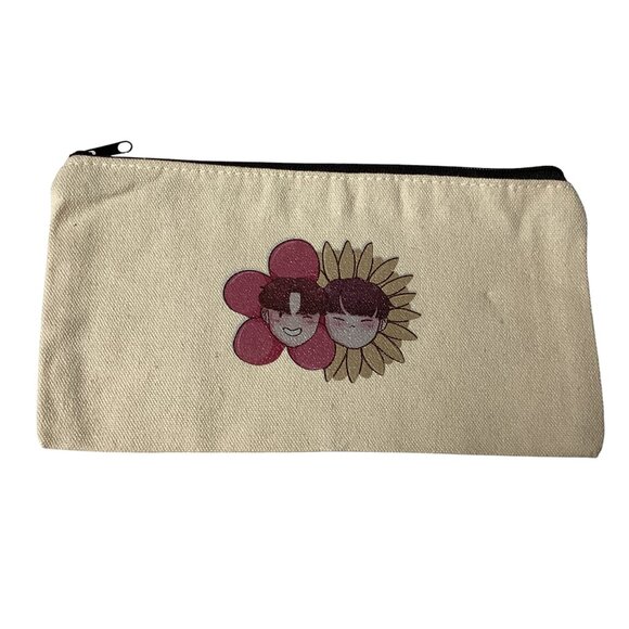 BT21: Fan Art Print Zippered Pouch, 8 1/2 by 5 inches - Picture 1 of 3